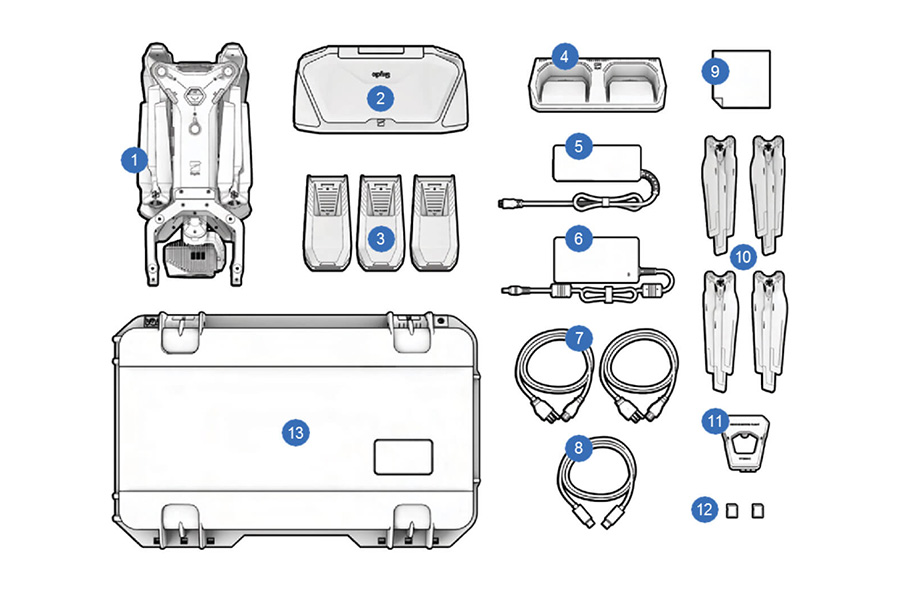 SkydioX10のセット一覧